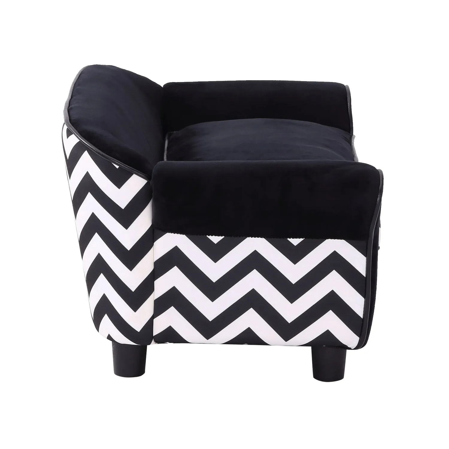 73.5Lx41Wx33H cm Pet Sofa-Black
