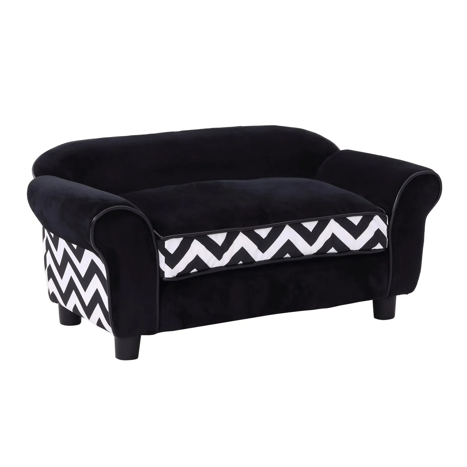 73.5Lx41Wx33H cm Pet Sofa-Black