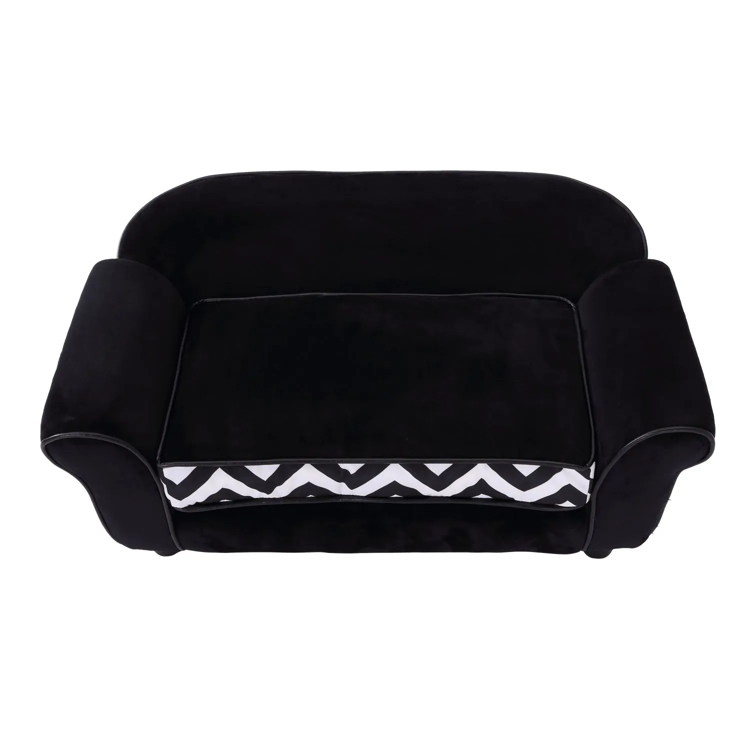 73.5Lx41Wx33H cm Pet Sofa-Black