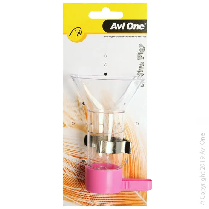 Avi One Plastic Bird Funnel Feeder 12cm 22803