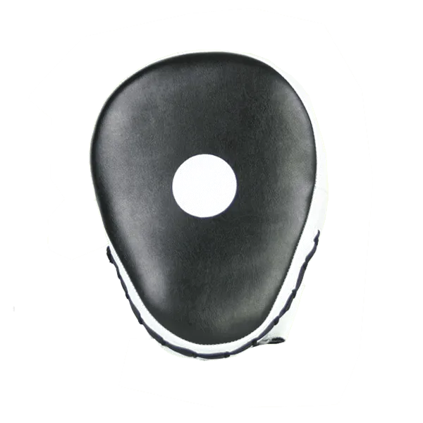 Black & White Pre Curved Boxing Focus Mitts