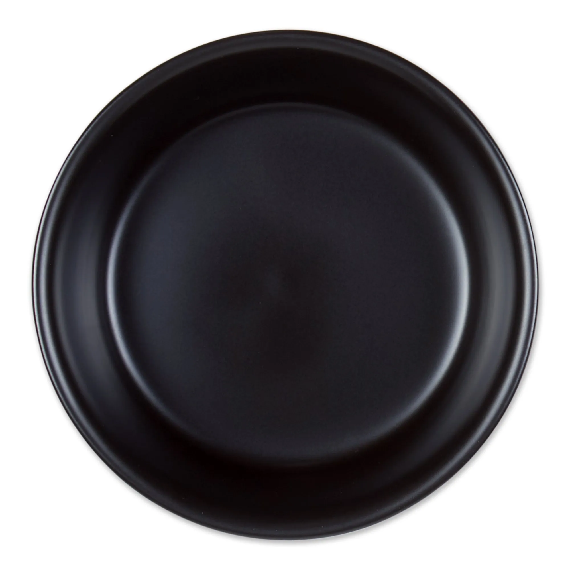 Black Dinner Drinks & Dessert Pet Bowl Set/2, Small - 3/4 C. Capacity