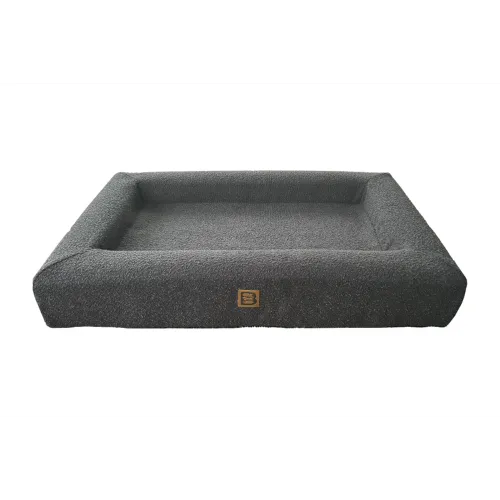 Boucle Orthopedic Pet Bed - Charcoal XL (120 x 75cm)