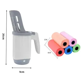 Cat Litter Shovel Scoop with Refill Bag Cat Litter Box Cleaning