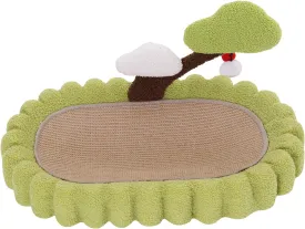 Cat Scratcher Sisal Bed, Cat Scratch Pad, 25.6 Inches/65cm Extra Large Cat Scratcher Bed,Cat Scratching Board for Indoor Cats, Durable Cat Scratcher Bed Oval,Cat Beds Furniture Couch Sofa