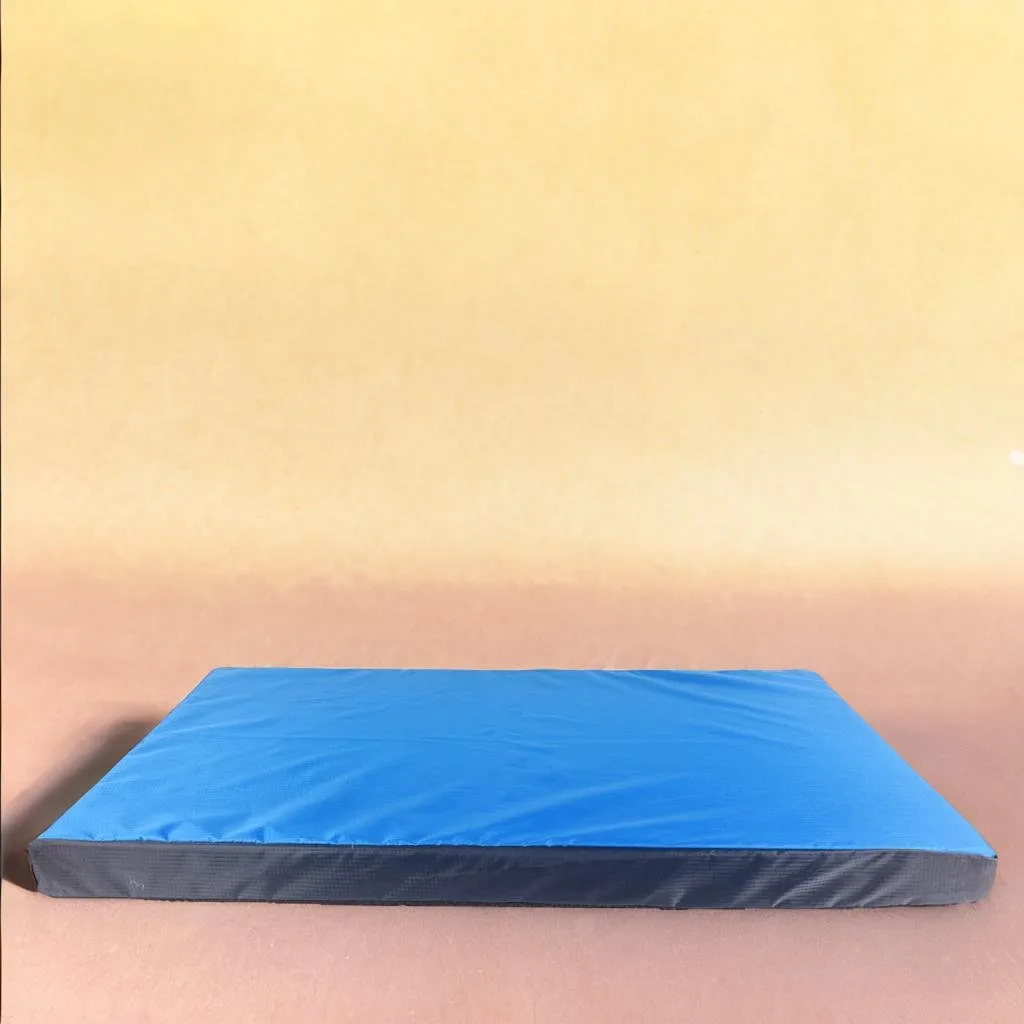 Chew Proof and Water repellent Mattress Dog Bed - Blue
