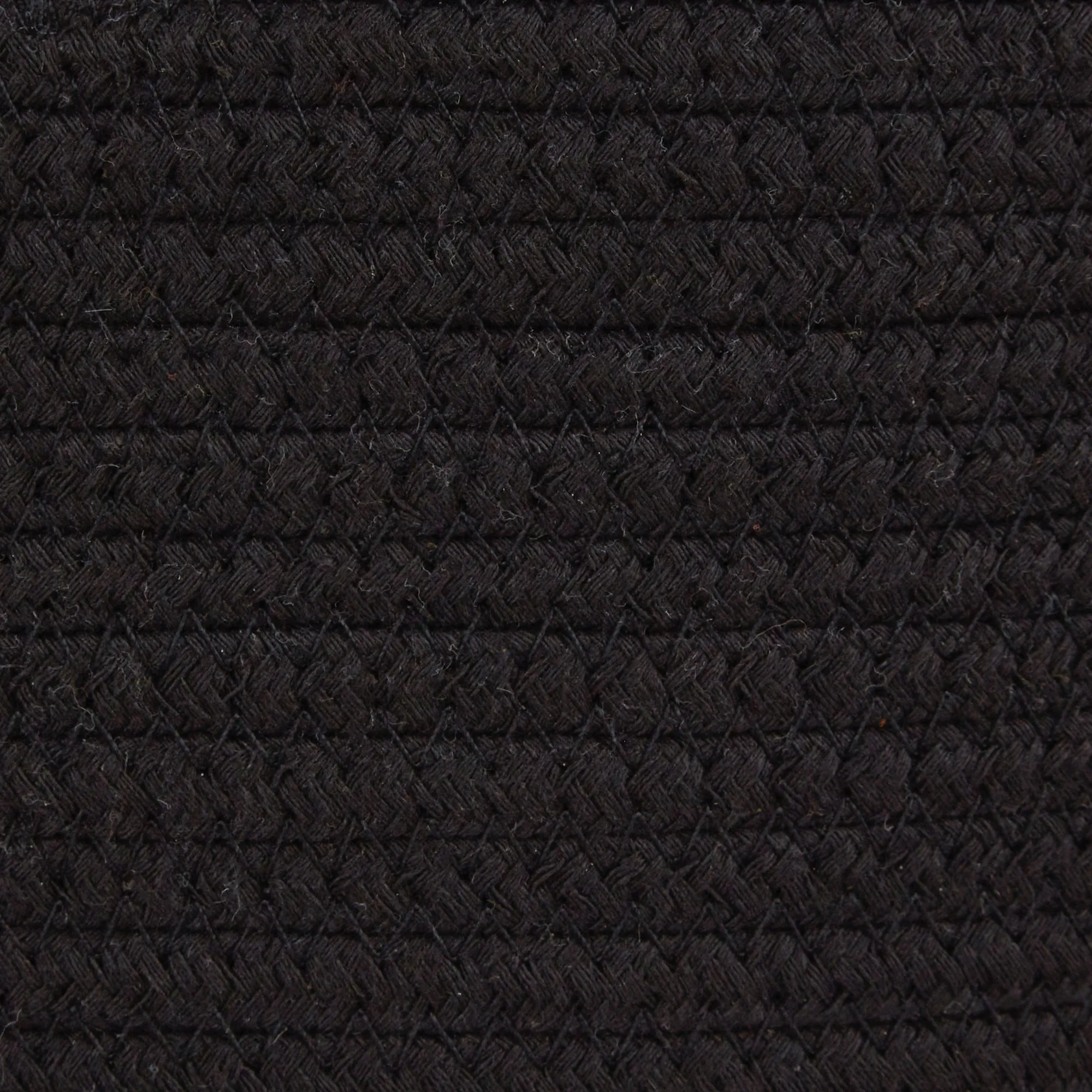 Cotton Pet Storage Basket, Pom-Poms, Black/White - 15.75x6.25"