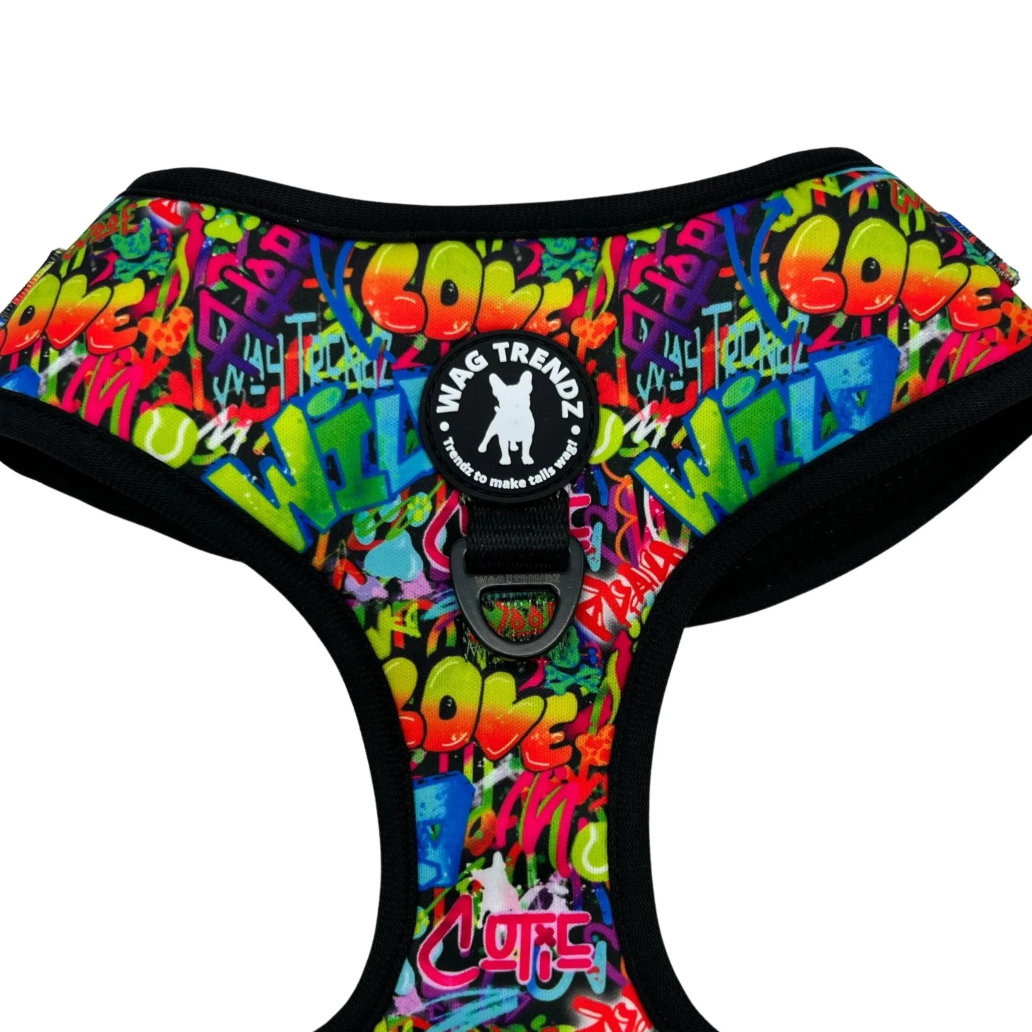 Dog Harness and Leash Set | Street Graffiti
