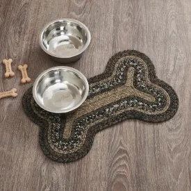 Espresso Indoor/Outdoor Small Bone Rug