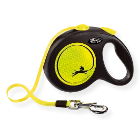 Flexi Neon Retractable Tape Dog Lead Large 5m