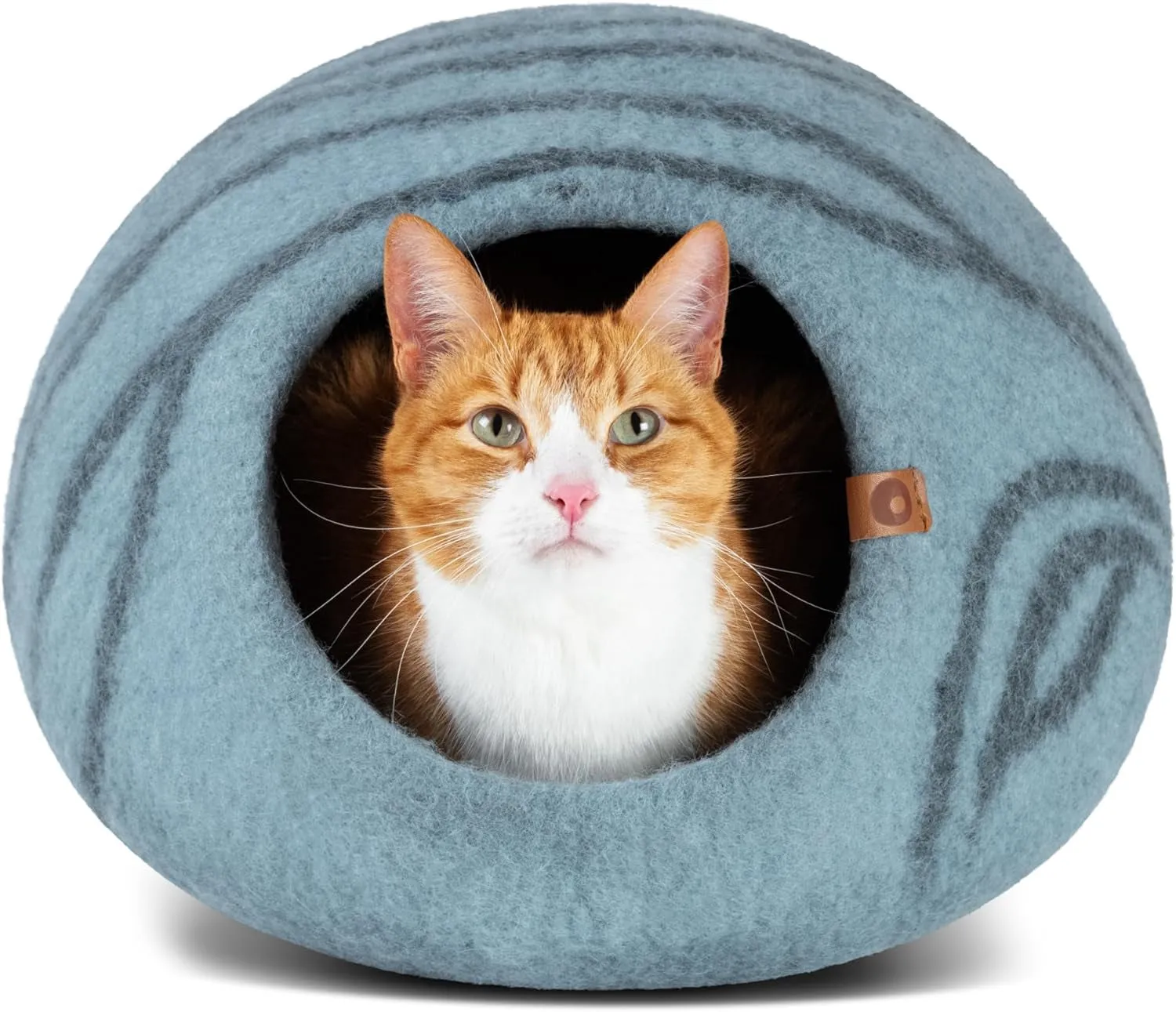 Handmade Round Cave Cat Bed