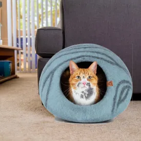 Handmade Round Cave Cat Bed