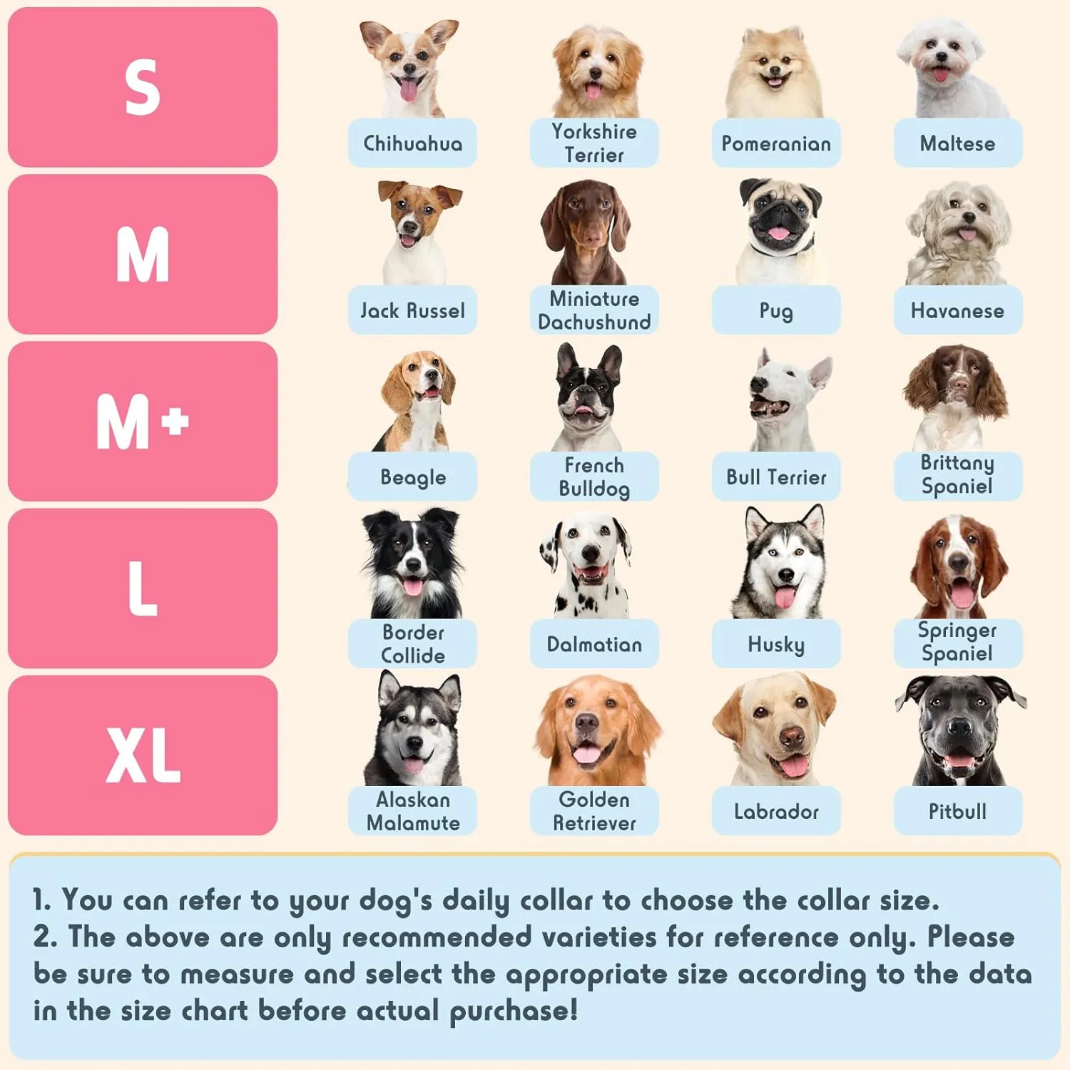 Inflatable Dog Pillow Cone Collar After Surgery, Donut Soft Neck Cone for Pug Dachshund Medium Dogs, etc, Recovery E Collar to Stop Licking Pink
