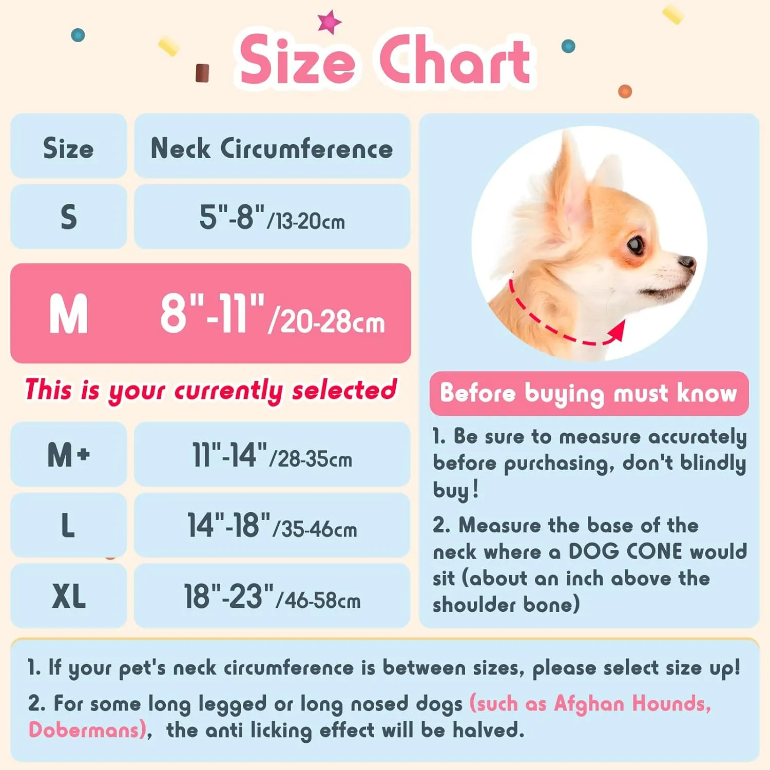 Inflatable Dog Pillow Cone Collar After Surgery, Donut Soft Neck Cone for Pug Dachshund Medium Dogs, etc, Recovery E Collar to Stop Licking Pink