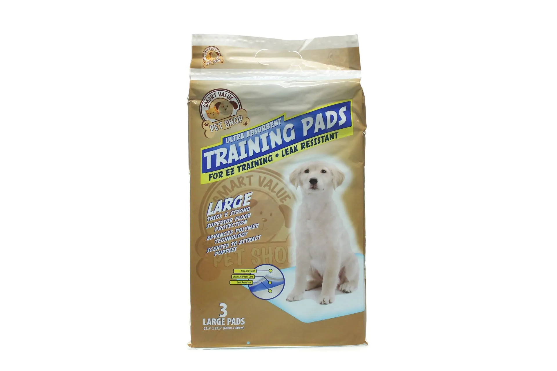 Large Pet Training Pads 3 Pack