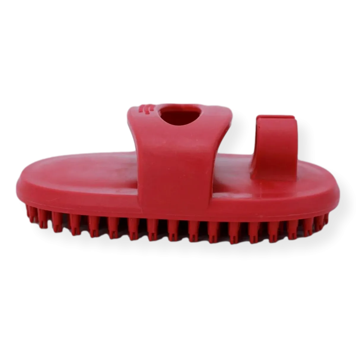 Le Salon Essentials Dog Rubber Grooming Brush with Loop Handle