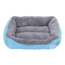 M 54*42cm blue Pet cat, dog bed, soft and comfortable pet nest AZ21796