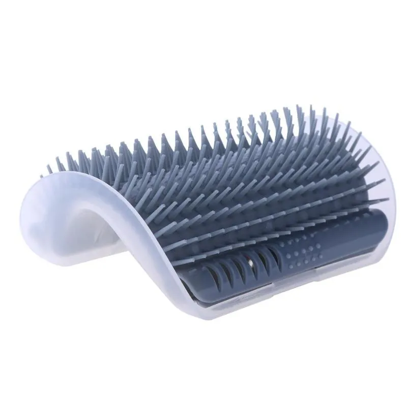 MerryBIY Cats Brush Corner Cat Massage Self Groomer Comb Brush Cat Rubs the Face with a Tickling Comb Cat Product
