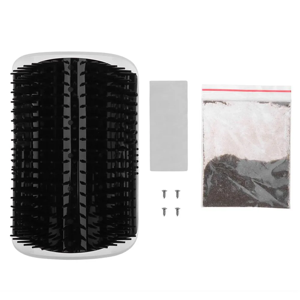 MerryBIY Cats Brush Corner Cat Massage Self Groomer Comb Brush Cat Rubs the Face with a Tickling Comb Cat Product