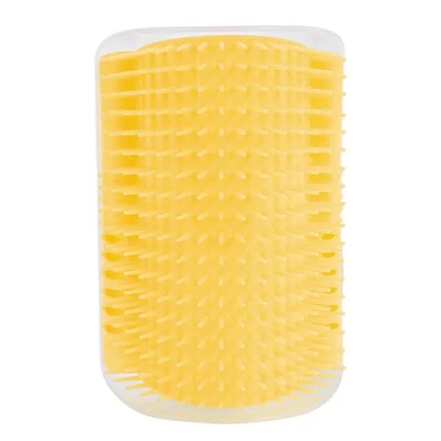 MerryBIY Cats Brush Corner Cat Massage Self Groomer Comb Brush Cat Rubs the Face with a Tickling Comb Cat Product