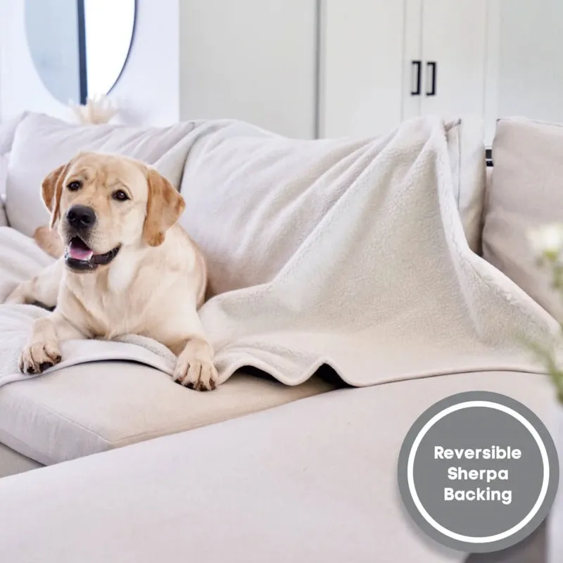 Paw Brands, PupProtector™ Waterproof Throw Blanket, Blue Velvet
