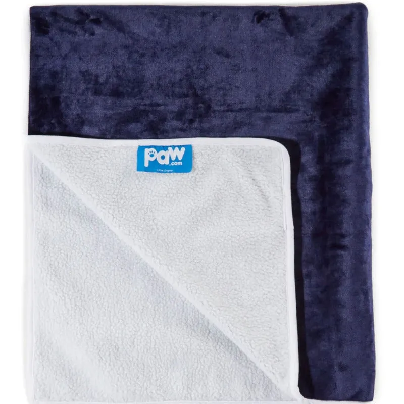 Paw Brands, PupProtector™ Waterproof Throw Blanket, Blue Velvet