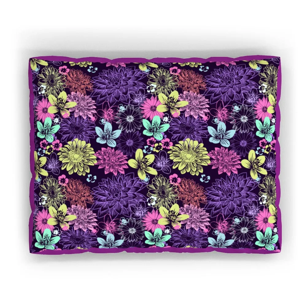 Pet Bed - Flowers