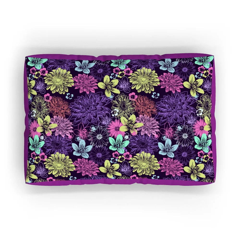 Pet Bed - Flowers