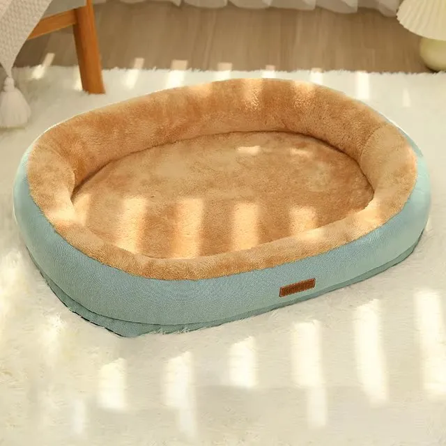 Plush Cat and Puppy Bed – Cosy Pet Lounger