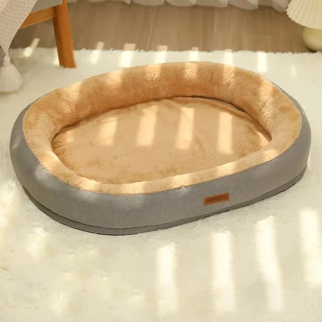 Plush Cat and Puppy Bed – Cosy Pet Lounger