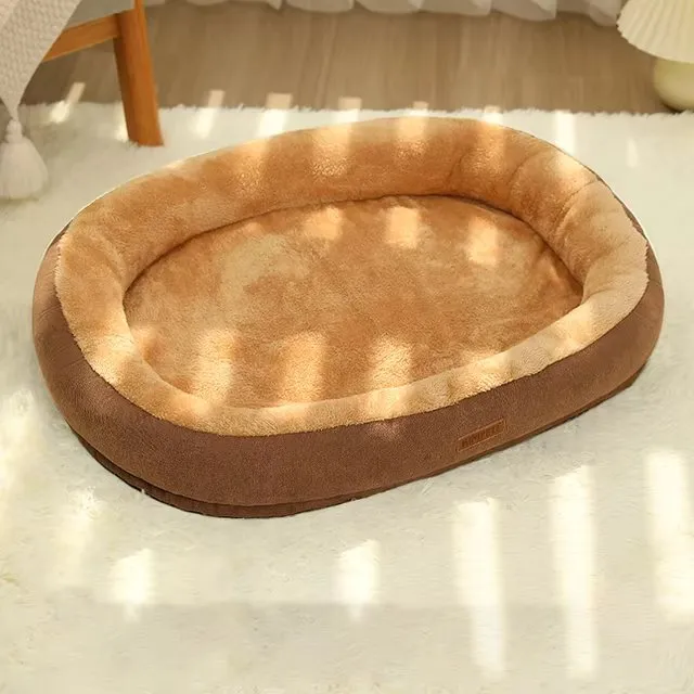 Plush Cat and Puppy Bed – Cosy Pet Lounger
