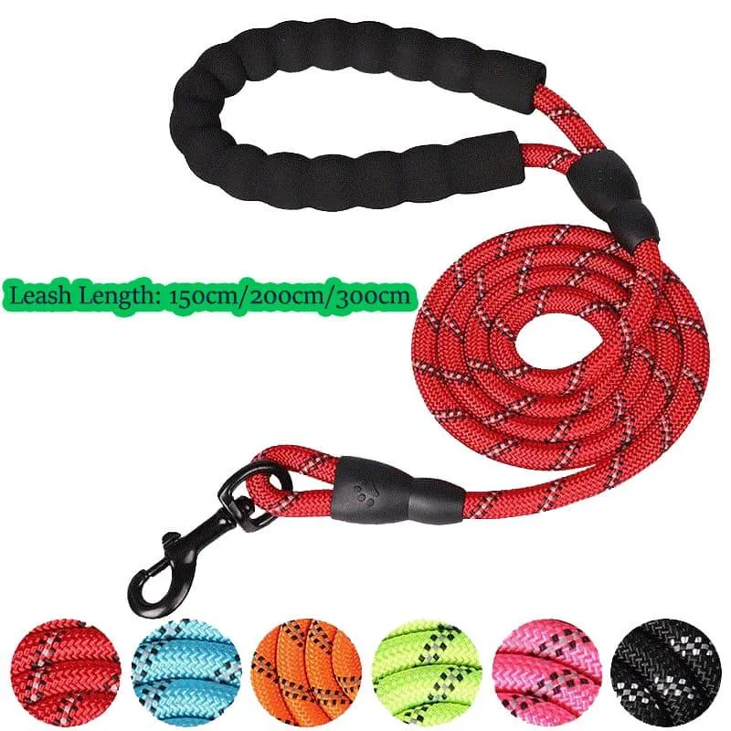 Reflective Dog Leash - Strong and Durable Leash for Dogs