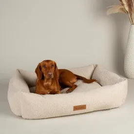 Scruffs Boucle Box Dog Bed - Ivory