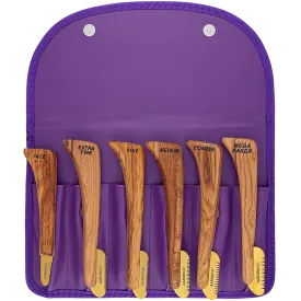 Set of 5 Right Handed Stripping Knife 723 by Aaronco