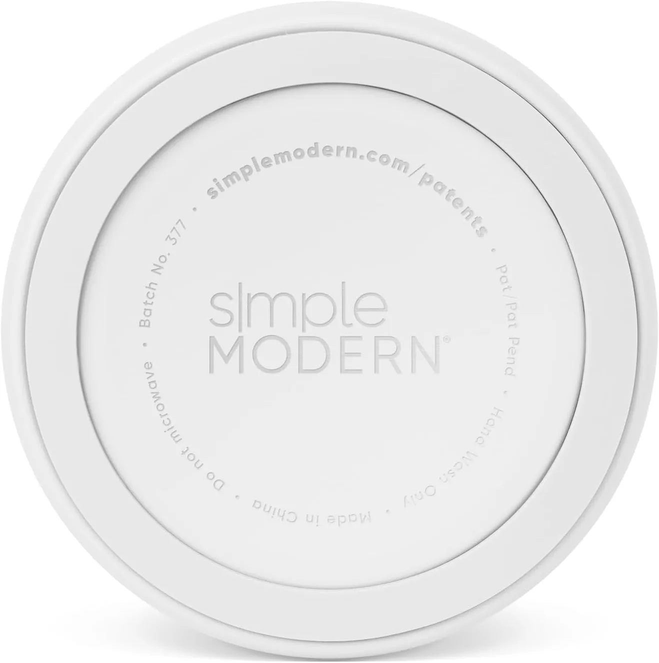 Simple Modern Stainless Steel Pet Water Bowl for Dogs & Cats | Reusable Insulated Stainless Steel Food Bowls for Dog Cat | No Tip No Slip BPA Free | Bentley Collection | Large (64oz) | Winter White
