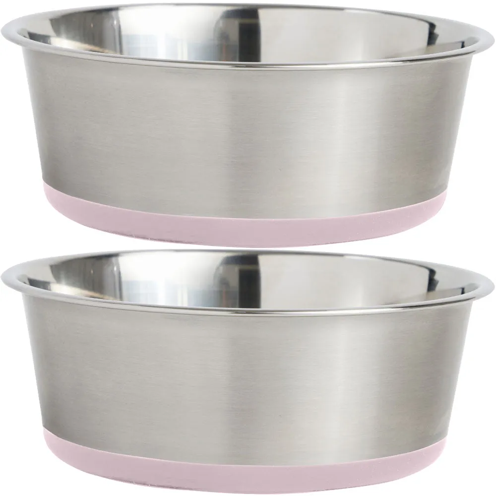 Stainless Steel Dog Bowl (Set of 2)