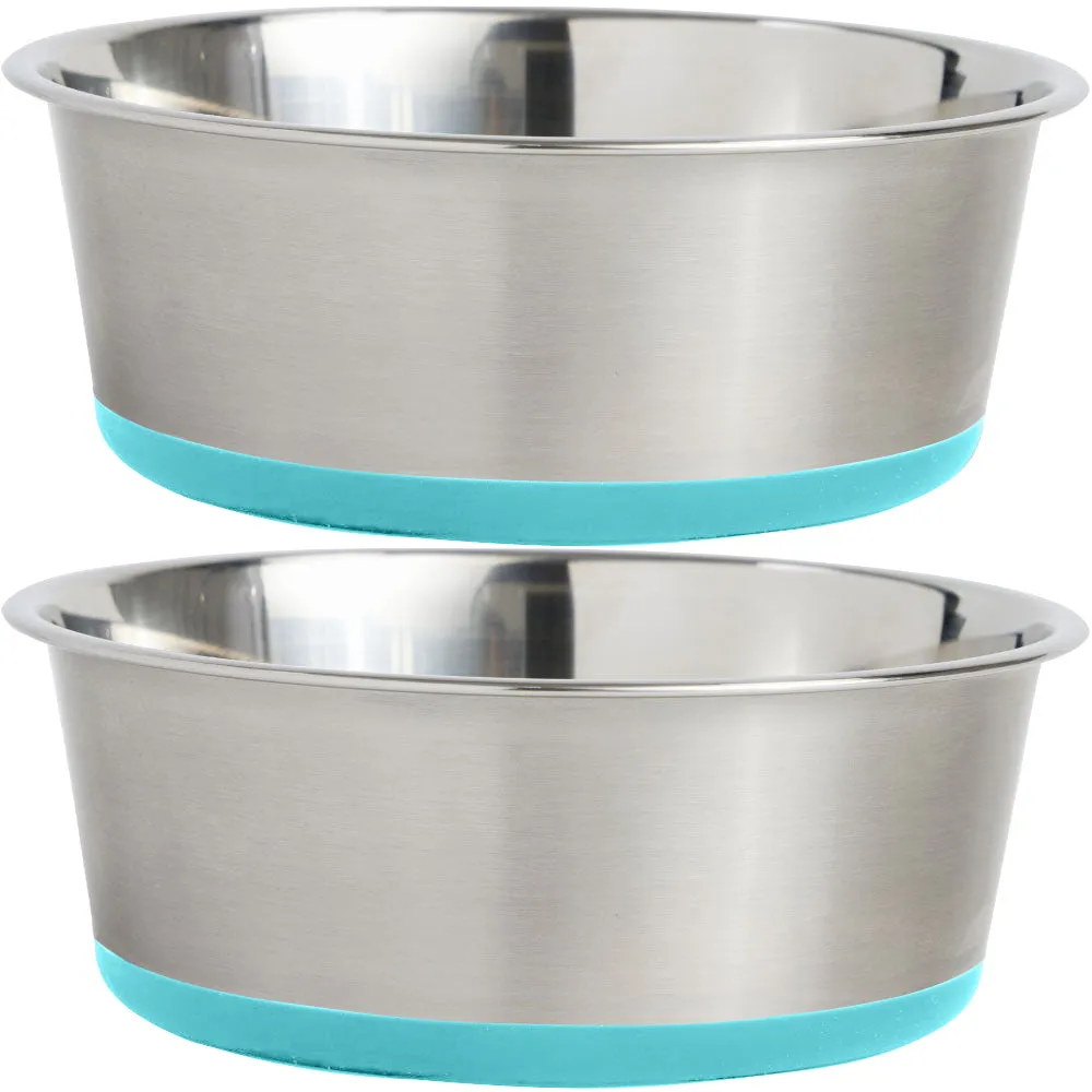 Stainless Steel Dog Bowl (Set of 2)
