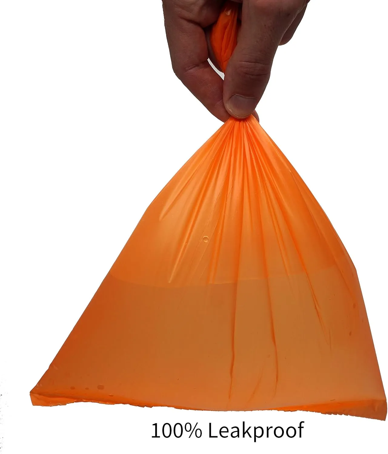 TUG Dog Waste Bag Dispenser with Dog Poop Bags, 15 Bags Per Roll, With White Dispenser
