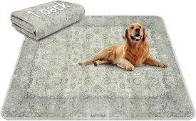 Washable Pee Pads for Dogs, Reusable Non-Slip Puppy Pads with Super Absorbent, Waterproof Rug for Training Travel Whelping Housebreaking Incontinence Crate
