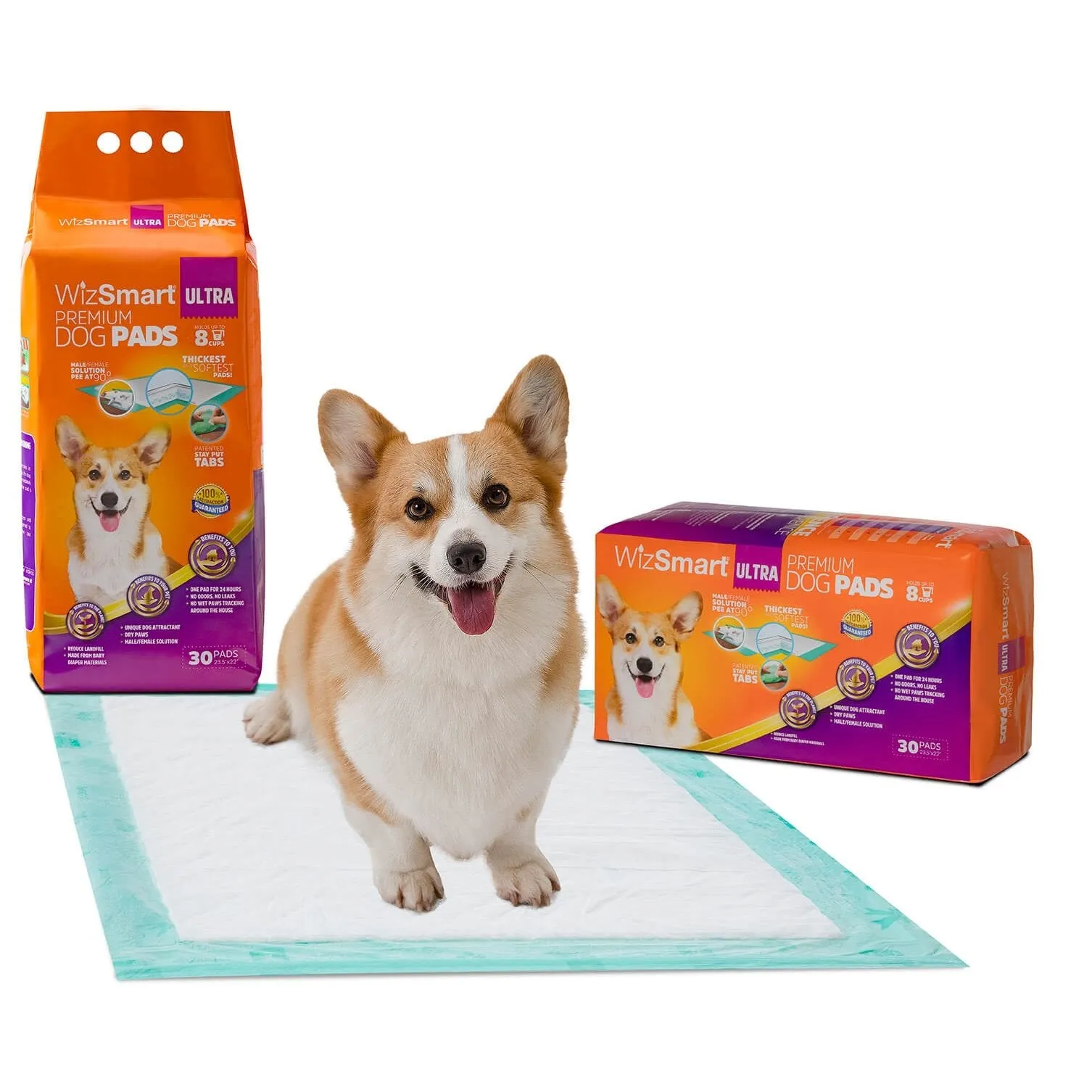 WizSmart Dog and Puppy Training Pads Ultra
